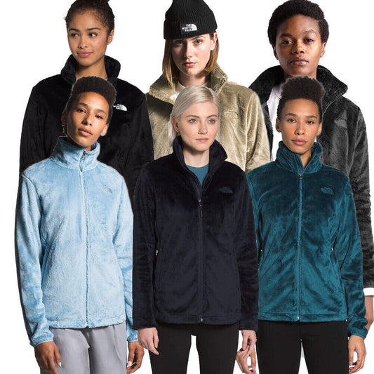 Womens the North Face Ladies Full Zip Osito Fleece Coat Jacket Top NF New